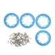 thumbnail image 1 of Llantas de anillos exteriores de rueda de Aleación de aluminio Amonsee 1,9 pulgadas, 1 of 8