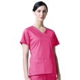 thumbnail image 1 of Maevn Womens Blossom Mock Wrap Top, 1 of 1