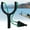 Black, variant on Runzkzy Outdoor Bait Thrower Slingshot Used for Fishing Feeding Fish and Feeding Bait Catapult