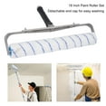 thumbnail image 2 of Wide 18" Paint Roller, Durable Aluminum Frame, Works with Oil  Water Based Paints, 2 of 6