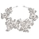 thumbnail image 1 of Needzo - Enredadera floral para el pelo de primera comunión, accesorio con diamantes de imitación en tono plateado para bodas, niñas de flores y bailes de graduación, diadema nupcial, talla única, 1 of 5