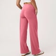 thumbnail image 4 of Women's Pants Plus Size Workout Yoga Pants Casual Wide Leg Yoga Pants Pants Women for Workout Running Athletic Activewear, 4 of 6