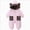 Pink 0626, variant on 1-6 Months Infant Hooded Snowsuit Rompers,Fleece Lined Zip Up Baby Jumpsuit,Warm Winter Outdoor Onesie for Newborn Infant Boys Girls 0 3 6 Months,Pink