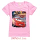thumbnail image 5 of Camisetas de algodón para niños de Pixar Cars Lightning McQueen, camisetas casuales de dibujos animados para niños, camisetas para niños, niñas y adolescentes, 5 of 5