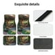 thumbnail image 4 of Fotbe Charming Garden Patio Juego de 4 Tapetes para Auto con Estampado – Alfombrillas de Goma Reforzada, Diseño Antideslizante, Protección para Todo el Año – Vehículos, Autos, Camionetas y SUVs, 4 of 7