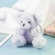 thumbnail image 4 of 10cm Long Hair Plush Doll With Chain Cute Kawaii Bear Animal Toy Small Pendant Doll Bag Key Pendant Doll Children Girl Toy Gifts, 4 of 5