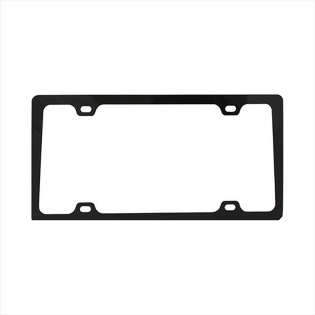 Pilot Automotive WL126-B 4 Hole Mount Slim License Frame - Black