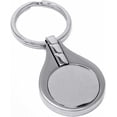 thumbnail image 2 of Silver Round Keychain, 2 of 2