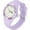 purple, variant on Findtime Women's Watch Waterproof Nurse Watch Sport Analog Wrist Watches Small Simple Casual Ladies Watch Date Wristwatch Silicone Watch with Second Hand