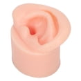 thumbnail image 3 of Silicone Ear Model, Human Skin Simulation Practice Ear Model, Long Ear Canal Reusable Soft Silicone Flexible Model for Jewelry Display, Earring Studs, Teaching, 3 of 8