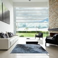 thumbnail image 6 of Ahgly Company Indoor Rectangle Mid-Century Modern Jeans Blue Oriental Area Rugs, 8' x 10', 6 of 6