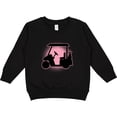 thumbnail image 2 of Inktastic Golfing Girls Golf Cart Toddler Sweatshirt, 2 of 4