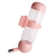thumbnail image 4 of Jaula montada mascota bebiendo colgando botella de agua a prueba de Rosa 350ml Yuyangstore Mascotas bebiendo fuente colgante, 4 of 8