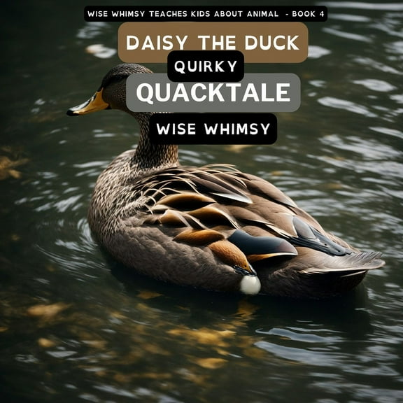 Wise Whimsy Teaches Kids about Animals Daisy The Duck Quirky Quacktale, Book 4, (Paperback)