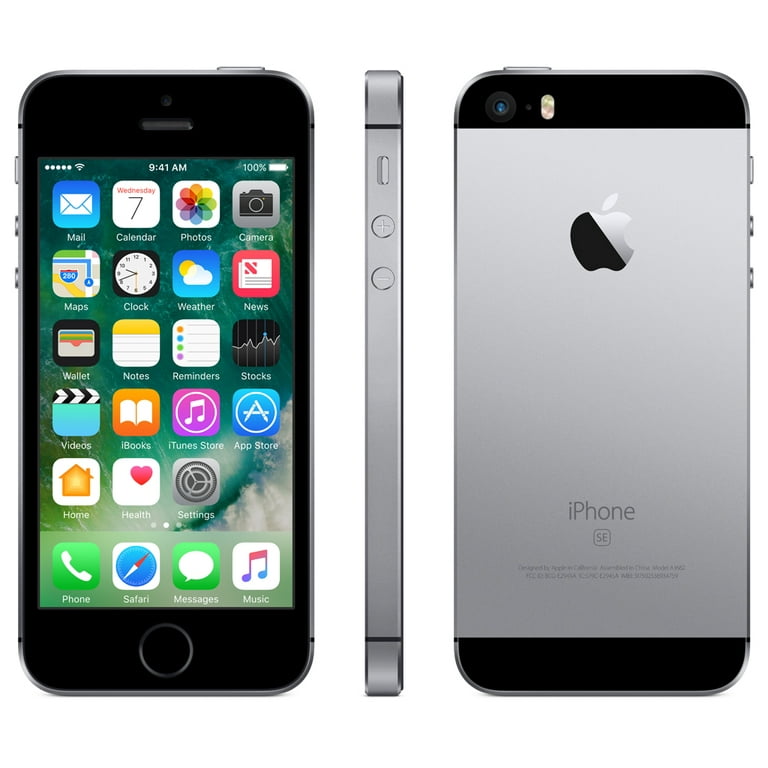 iPhoneSE 32G Straight Talk Apple iPhone SE, 32GB, Space Gray - Prepaid