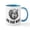 White/Blue Inside, variant on CafePress - Big Bad Wolf Mug - 11 oz Ceramic Mug - Novelty Coffee Tea Cup