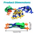 thumbnail image 2 of Bohorizon 3D Printed Magnetic Frog, 3 Pack Cute Fridge Magnets Decorative (Glossy), 2 of 6