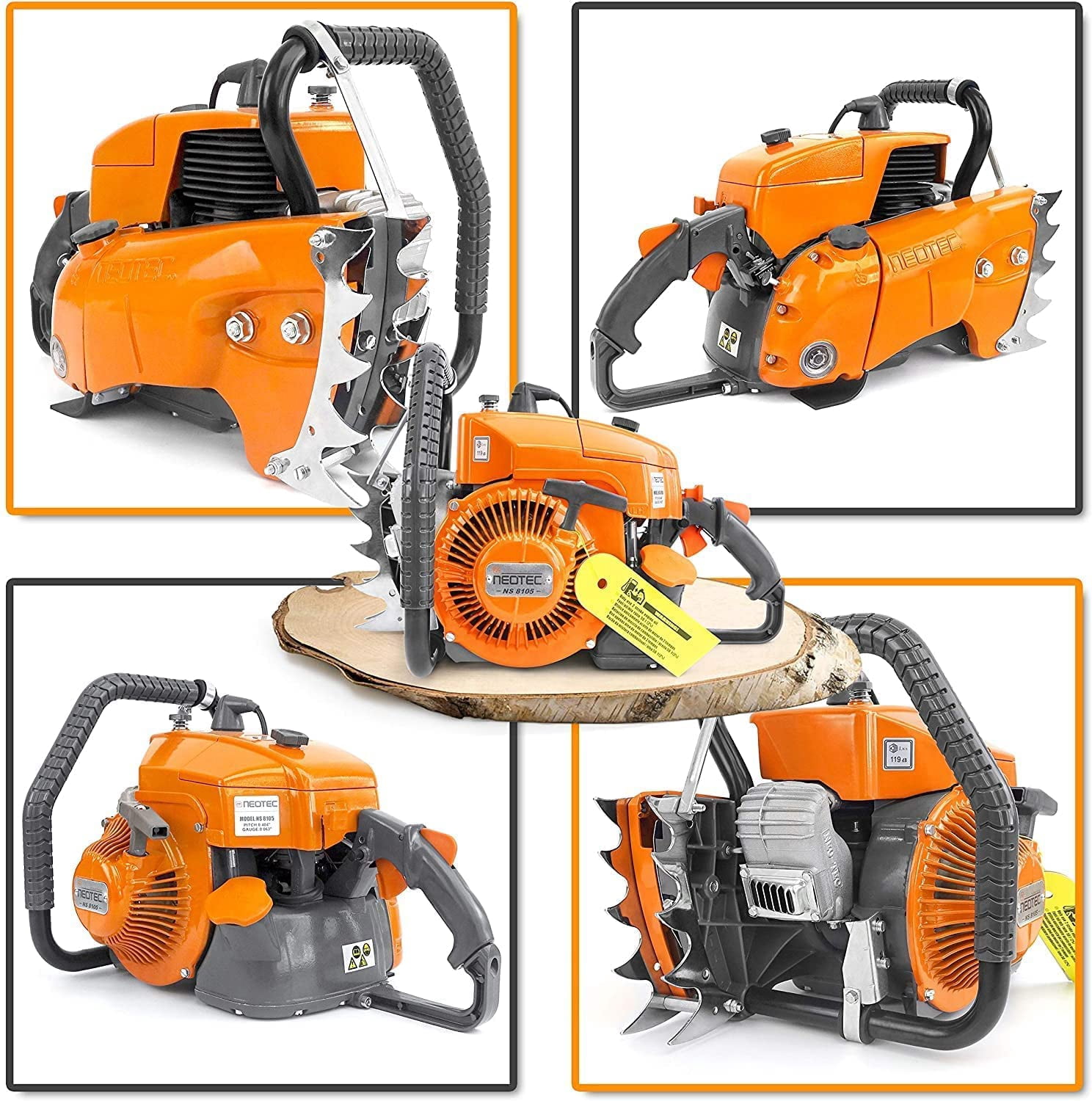 105cc Gas Chainsaw with 42'' Bar and Chain Compatible with G070 070 090 For Chainsaw Mill