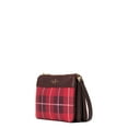 thumbnail image 3 of Leila Plaid Triple Gusset Crossbody, 3 of 4