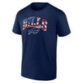 thumbnail image 2 of Men's Navy Buffalo Bills Banner Wave Logo T-Shirt, 2 of 3