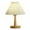 A, variant on Bedside Table Lamp for Bedroom - 3 Way Dimmable Touch Lamp, Small Lamp Wood Base Nightstand Mini Lamp, Pleated Aesthetic Vintage Lamp for Living Room, Desk, LED Bulb Included