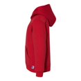 thumbnail image 3 of Russell Athletic Youth Dri Power Hooded Pullover Sweatshirt, M, True Red, 3 of 3