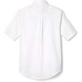 thumbnail image 2 of French Toast Boys White Short Sleeves Oxford Shirt - E9003 - White, 5, 2 of 7