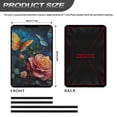 thumbnail image 3 of Yuyamidu Butterfly RV Door Window Shade Cover Rose Privacy Screen Door Curtains for RV Door Window Insulated Camper Window Shades for Travel Trailer Motor Home, 3 of 7