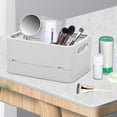 thumbnail image 5 of Folding Storage Box Container Utility Organization Toy Clothes Books Durable Jewelry Storage Case for Desktop Drawer Home grey, 5 of 9