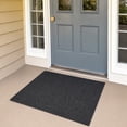 thumbnail image 2 of Koeckritz Rugs Inspiration Charcoal Non-Slip Indoor/Outdoor Area Rug 6' x 6', 2 of 7