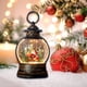 thumbnail image 5 of Lámpara de nieve musical Linterna Ilumina Navidad Decoración de Navidad Elegante trineo de Papá Noel Yuyangstore Linterna de luz musical, 5 of 8