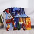 thumbnail image 4 of Manta navideña de forro polar, súper suave y acogedora, ideal para hombres, mujeres, ancianos y niños. Características: súper suave, 40 x 30 pulgadas., 4 of 8