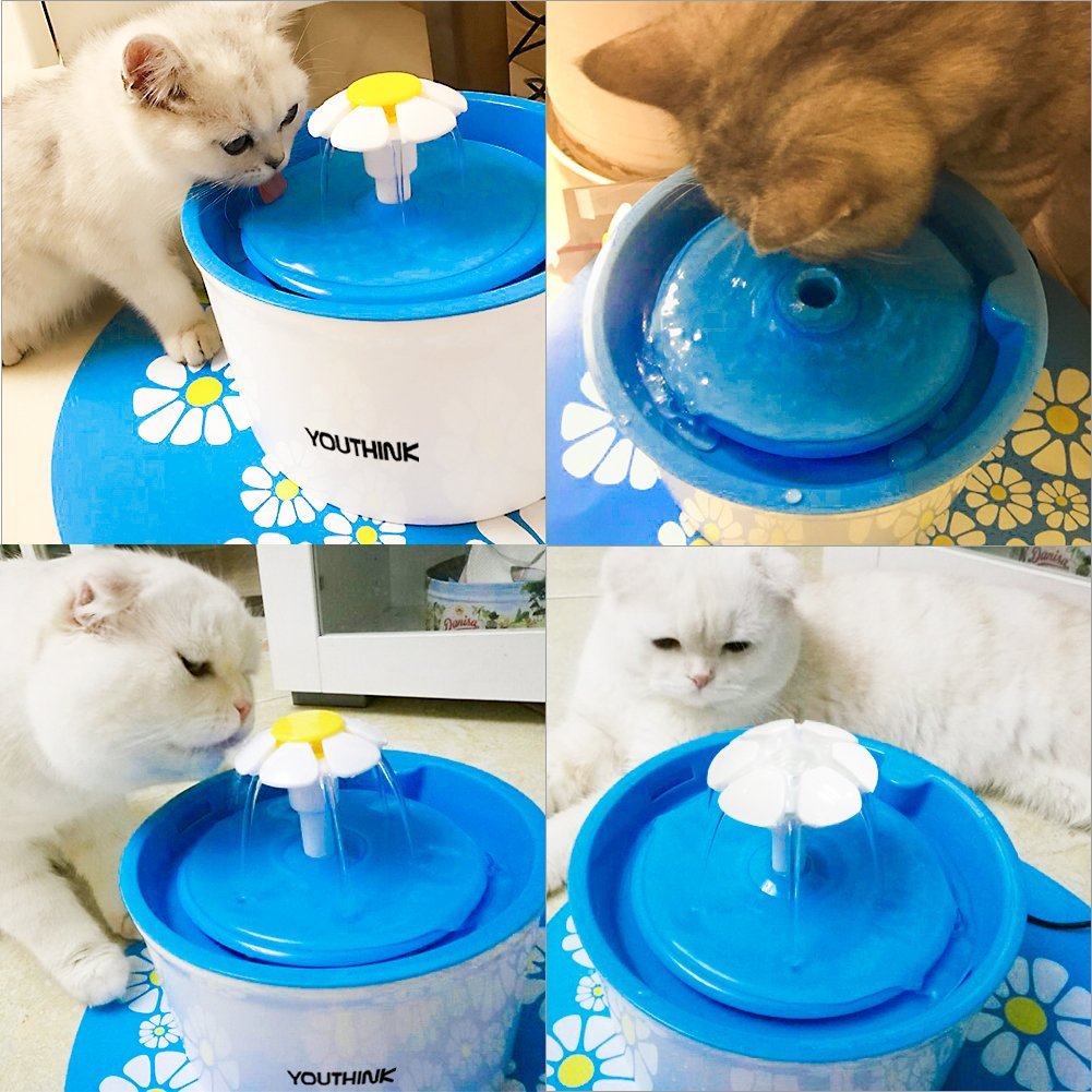 Pompe Submersible Pour Fontaine à Eau Chat – Silencieuse, 5V, 150 L/H, Câble 5.9ft – Rechange Fontaine Animaux