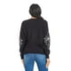 thumbnail image 3 of Sueter bordado con lentejuelas Roman Fashion /Juvenil, 9007 (Negro) negro UNI, 3 of 4