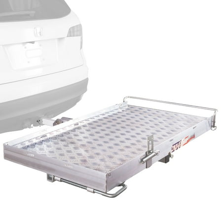 Tilt-A-Rack Aluminum Scooter and Wheelchair Full Size Carrier - 500 lb. Capacity