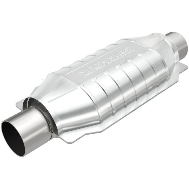 Magnaflow California Converter Catalytic Converter 334009 Universal California Pre-OBDII; Stainless Steel Case; Single 3 Inch Slip-Fit Inlet; Single 3 Inch Slip-Fit Outlet