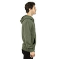 thumbnail image 3 of Unisex Ultimate Fleece Full-Zip Hooded Sweatshirt - ARMY - 2XL, 3 of 3