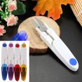 thumbnail image 2 of Trayknick Mini Portable Handheld Embroidery Tool Sewing Snips Thread Cutter Scissors Yellow 12 cm, 2 of 13