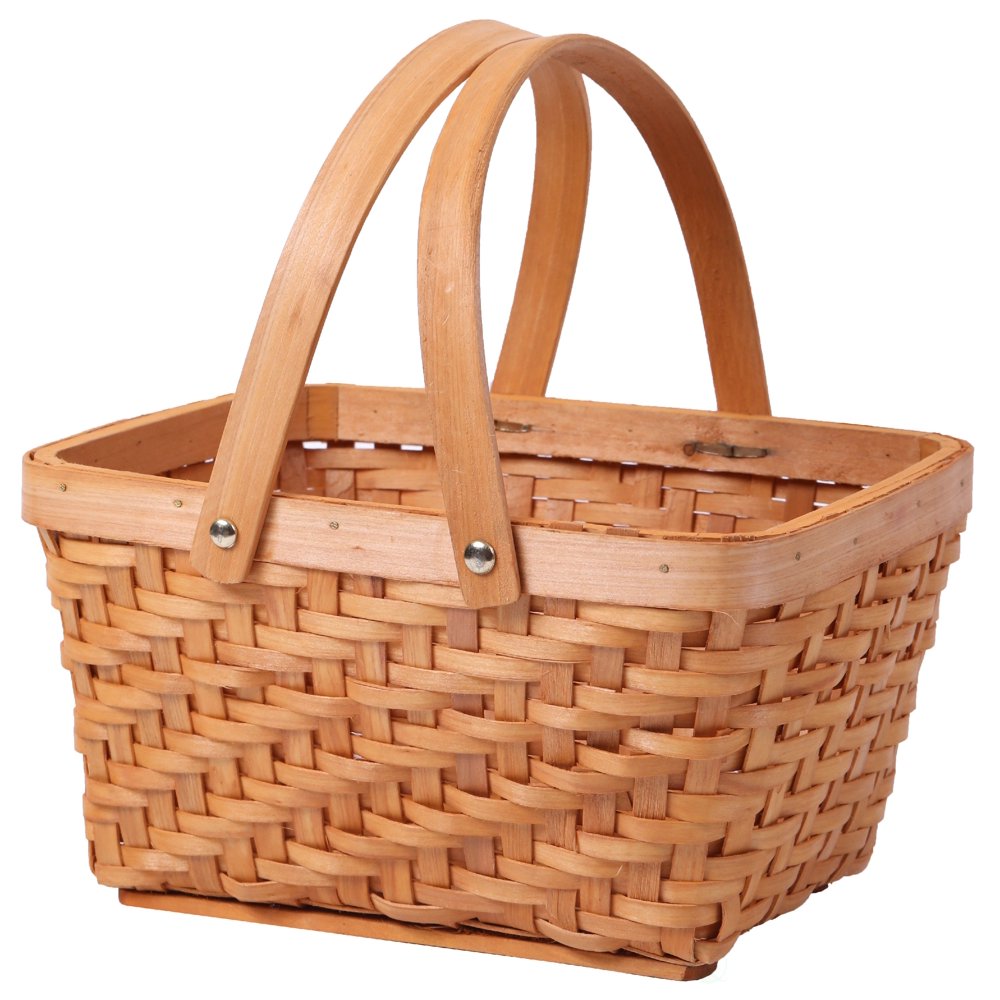 Vintiquewise Rectangular Chip Picnic Basket