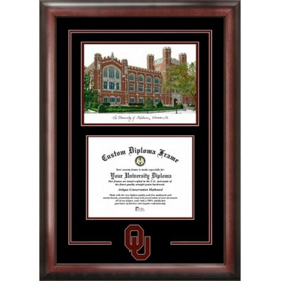 Campus Images  University of OklahomaSpirit Graduate Frame with Campus Image