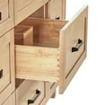 thumbnail image 6 of Ariel Monroe 66 Inch Single Rectangular Sink Bathroom Vanity With Carrara White Quartz Countertop 1.5 inch Edge In Oak, 6 of 7