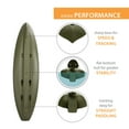 thumbnail image 3 of Lifetime Triton Angler 10 ft Sit-on-Top Fishing Kayak, Olive Green (90793), 3 of 12