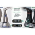 thumbnail image 4 of 2-Handle 4-Inch Oil Rubbed Bronze Bathroom Faucet, Centerset Bathroom Sink Faucets with Pop-up Drain and Supply Hoses, 4 of 8