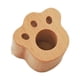 thumbnail image 1 of Recolector de bigotes de , base de madera, sin tubo de vidrio, florero compacto, estante de almacenamiento, forma de pata versátil para gatitos,, 1 of 9