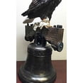 thumbnail image 5 of AMERICAN BALD EAGLE LET FREEDOM RING LIBERTY BELL SCULPTURE STATUE 18"H FIGURINE, 5 of 6