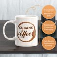 thumbnail image 3 of Designs ByLITA Cubans & Coffee 11oz Plastic Coffee Mug, 3 of 3