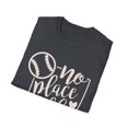 thumbnail image 4 of No Place Like Home Baseball Softball Basketball Mom Baseball Moms Unisex Softstyle T-Shirt, 4 of 4