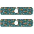 thumbnail image 2 of Gingerbread Candy Canes Sink Splash Guard for Faucet 2 Packs Faucet Absorbent Mats, Christmas Berry Cute Faucet Handle Drip Catcher Quickly Drying Mat for Kitchen Counter Bathroom, 23.6"x5.5", 2 of 7