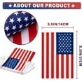 thumbnail image 4 of Twfbrm American Flag Banner, 22.3ft String Pennant Banner with 20 USA Flags, 4th of July Bunting Banner Decorative Hanging Flags Patriotic Party Decoration for Party, Office, School, Sports Events, 4 of 9