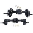 thumbnail image 2 of Vogacara RCGOFFLOW-actualización de pieza de coche de control remoto, eje trasero, mejora el eje trasero de control remoto para 1/24 FMS FCX18 Kits de construcción modelo Negro, 2 of 6
